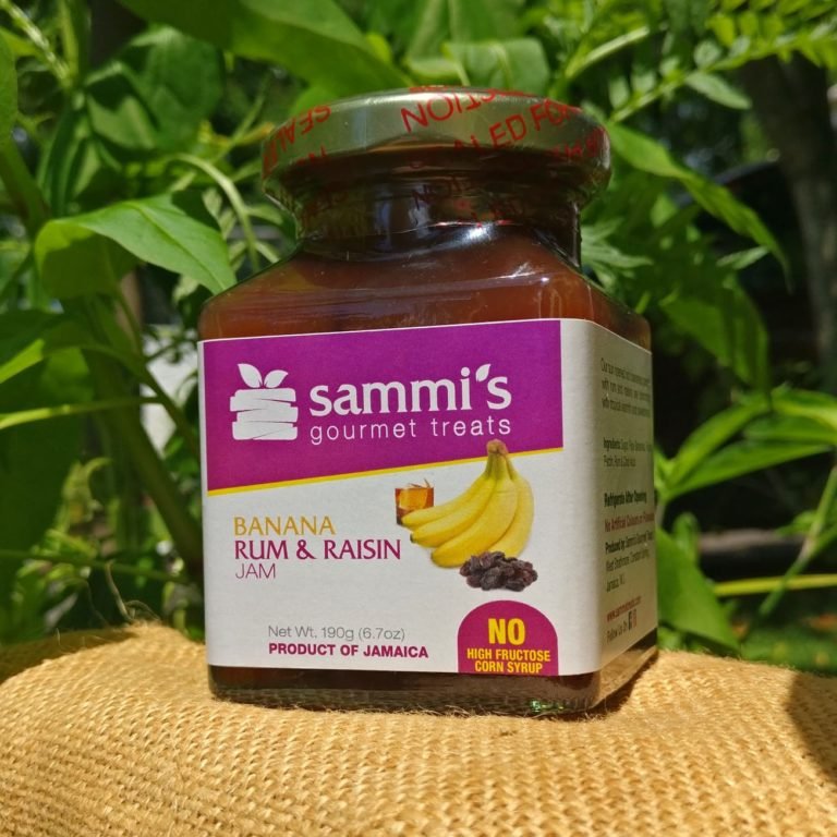 Sammi's Banana Rum & Raisin Jam
