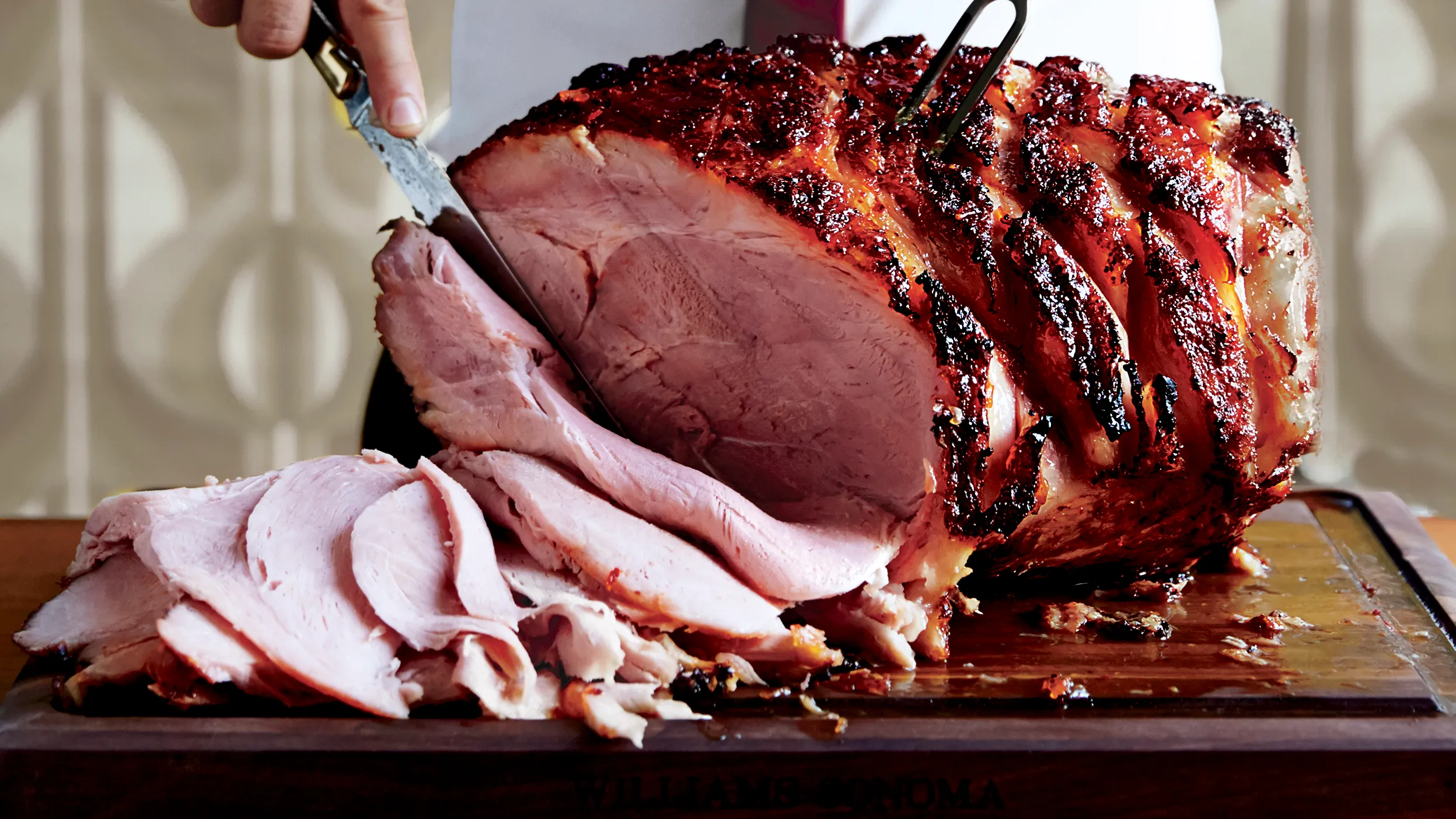 glazed ham